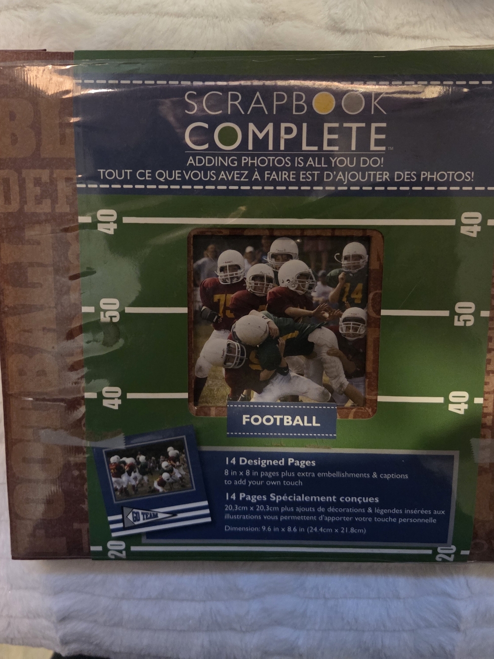 Nib Football Themed Scrapbook